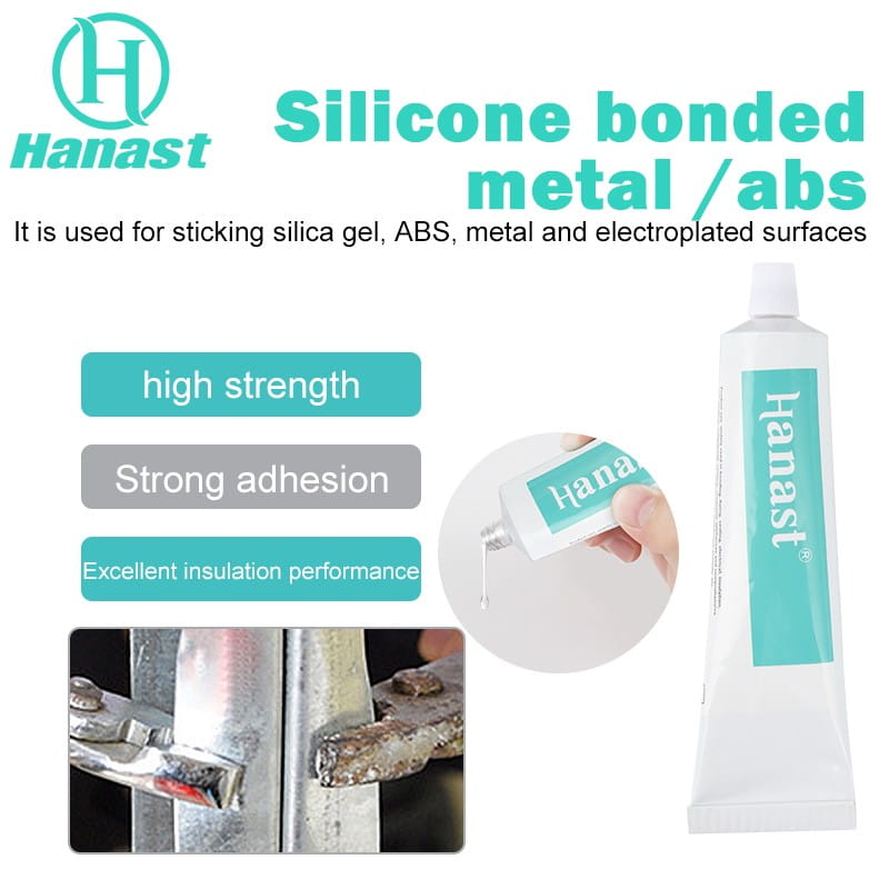 Why is KN-300 silicone glue very suitable for silicone glued stainless steel waterproof parts?