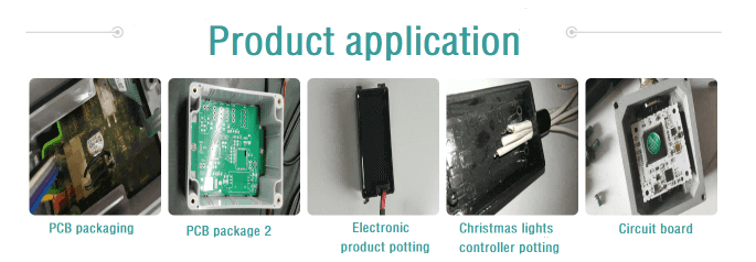 Potting glue, room temperature curing potting glue, electronic potting glue,