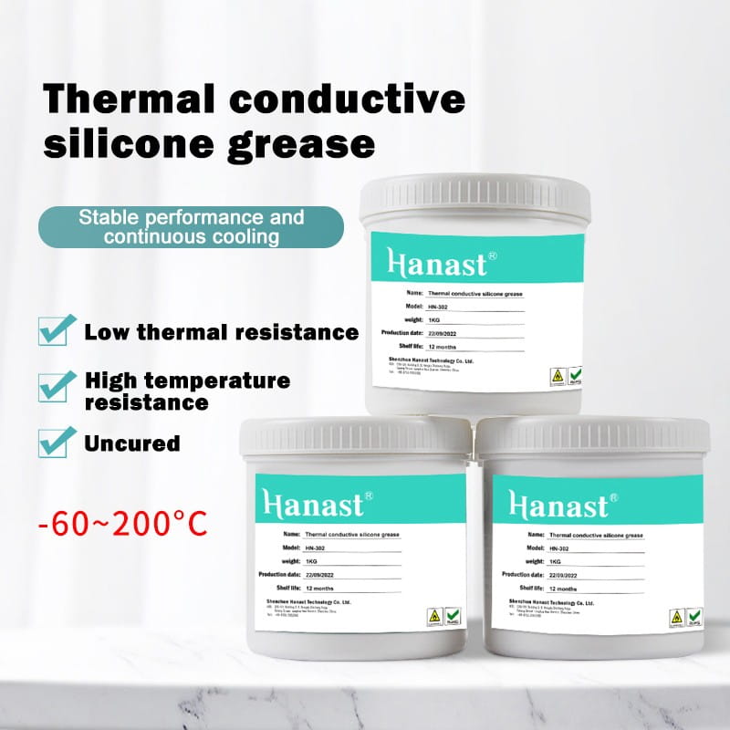 Thermal conductive silicone grease,heat dissipation paste,Thermal paste,