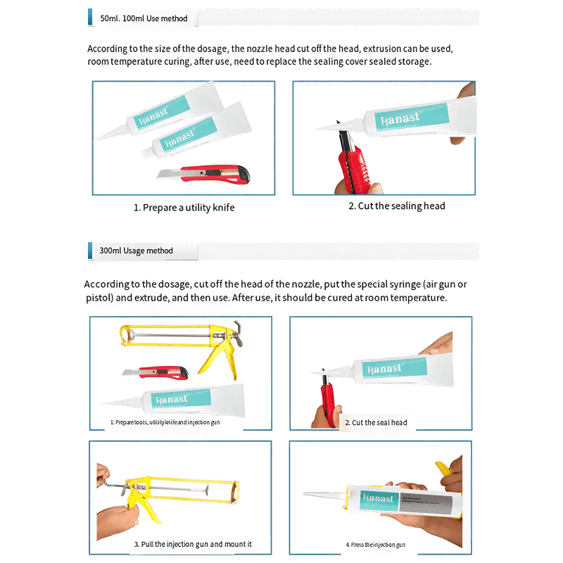 506 silicone rubber, white paste sealant, 506 flow silicone sealant, waterproof insulating electronic silicone,