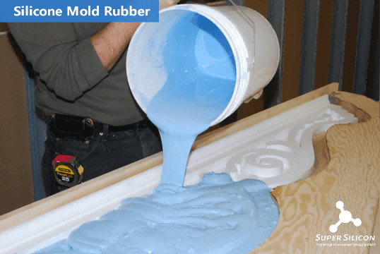 Silicone mold making process